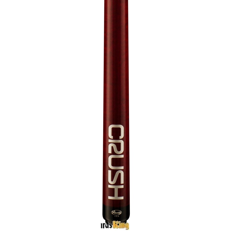 Viking Crush Red Wrapless Break Pool Cue Stick