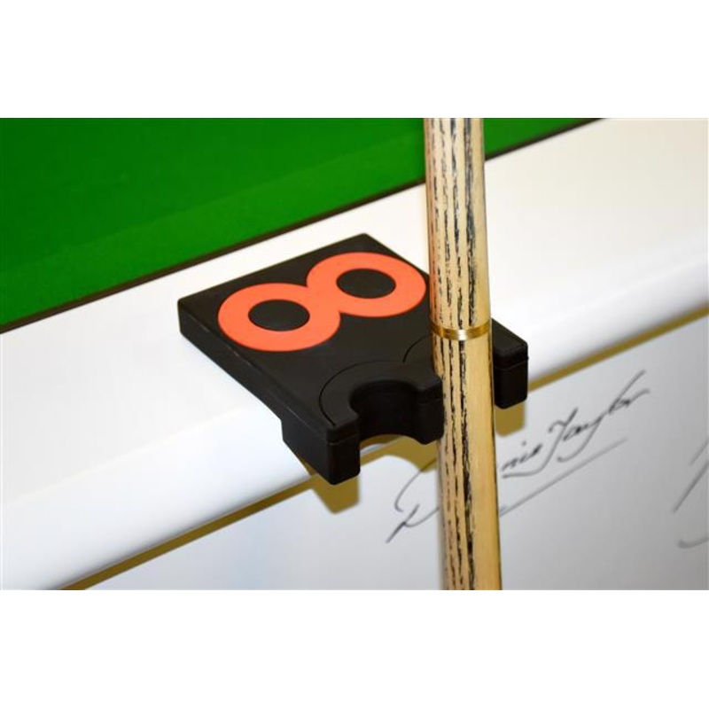 Weighted 8 ball rubber cue holder cue claw for table/window sil edge