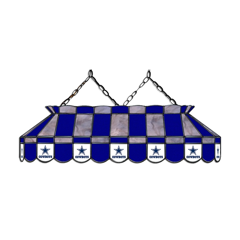 Dallas Cowboys 40 Glass Lamp