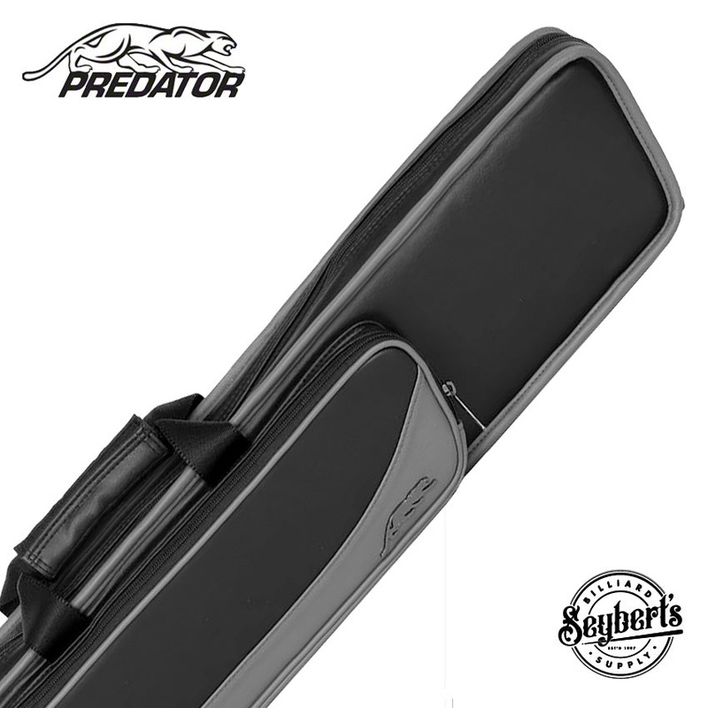 Predator Roadline Black/Grey 3×6 Soft Pool Cue Case – C36BLKGRYS