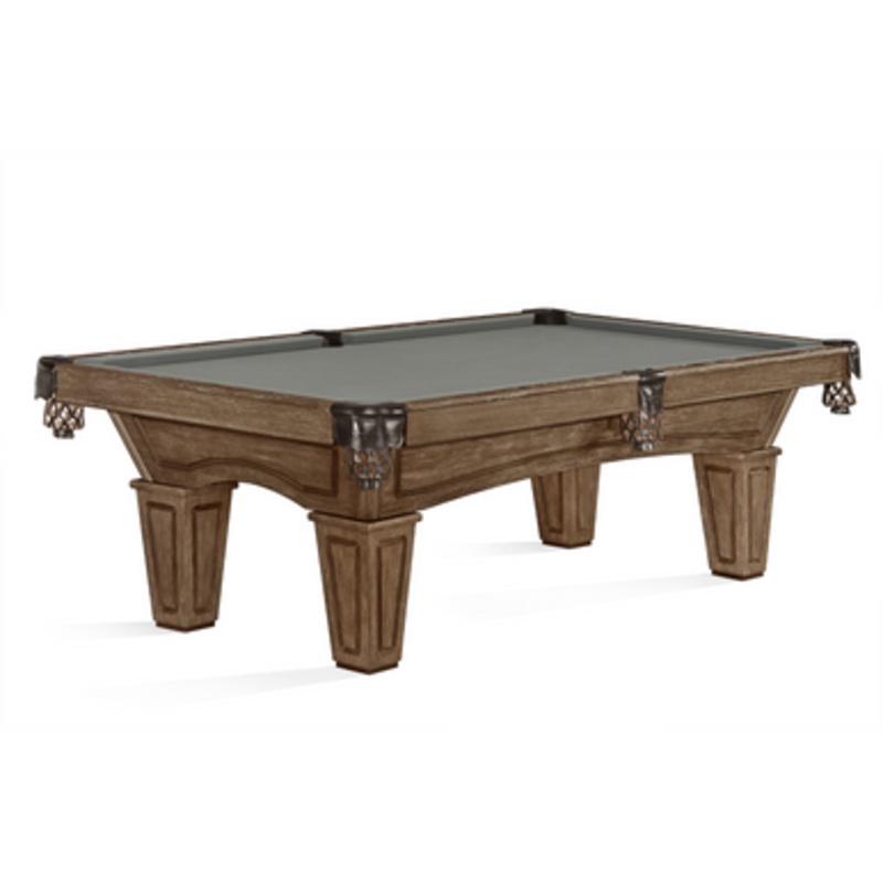 Allenton Rustic Dark Brown Pool Table