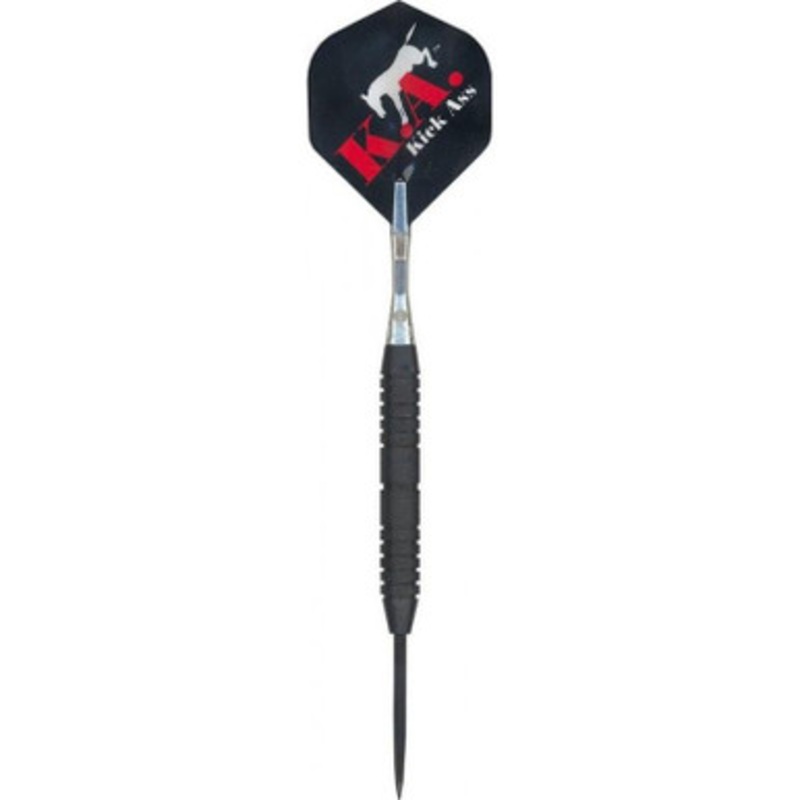 Bottelsen Kick Ass Coarse Black Steal Darts 28g