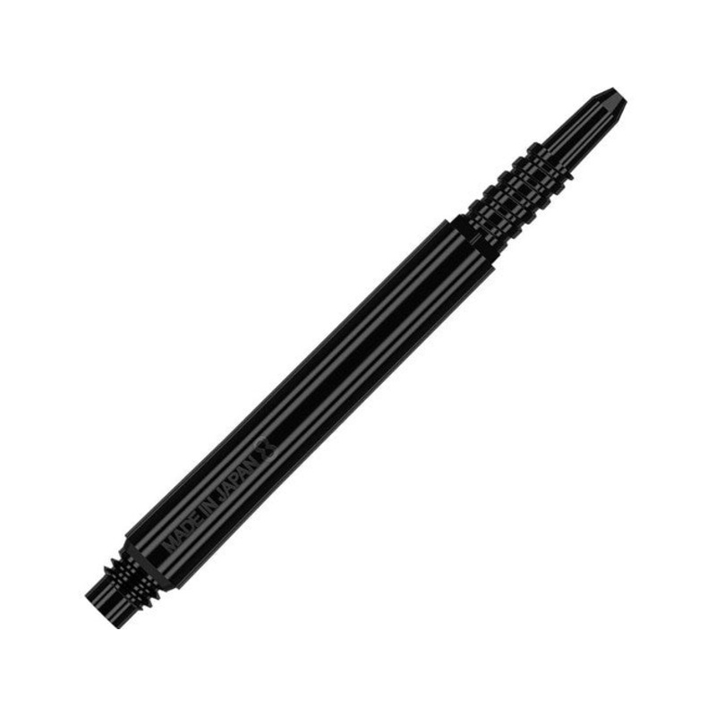8 Flight Locked Dart Shaft|Black|Clear|White|SH 19mm (without threads)|In Between 26mm (without threads)|MD 33mm (without threads)
