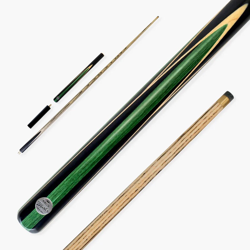 Baize master Jester premium 3/4 jointed cue GREEN