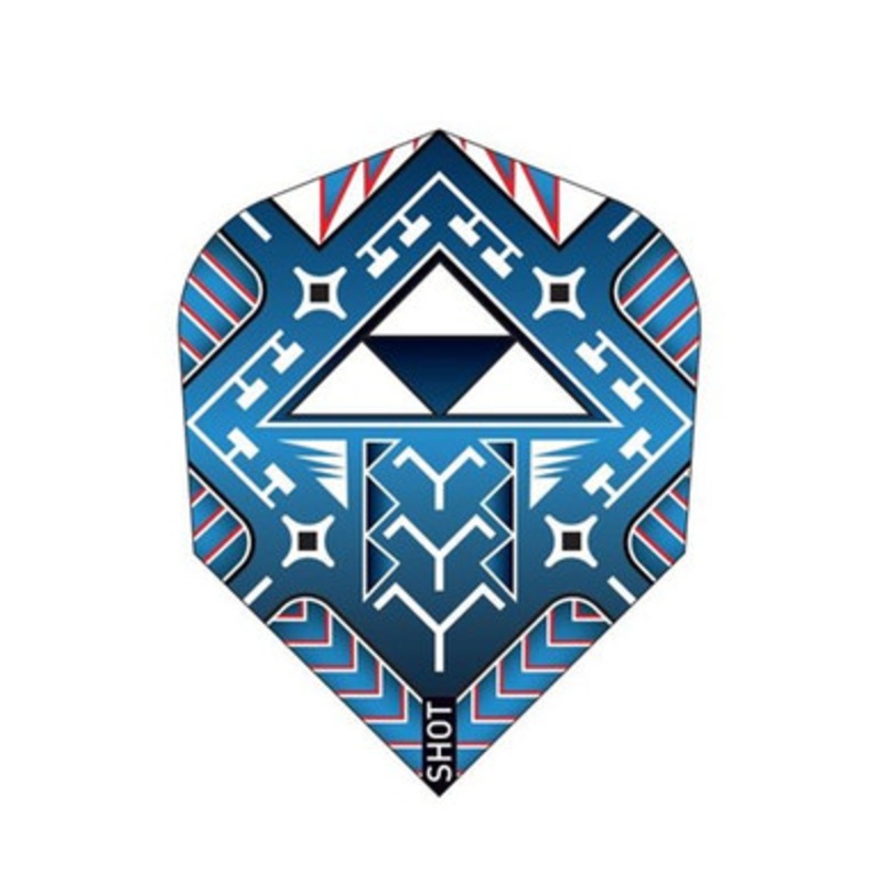 Shot Darts Tribal Weapon Koa Flights – Small Standard