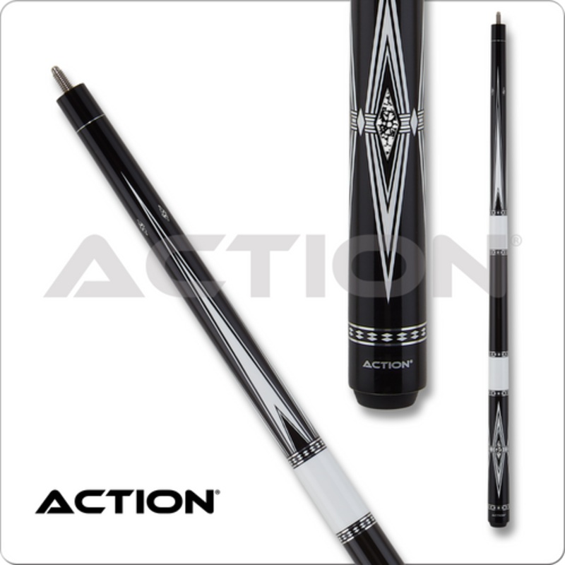 Action Black & White BW26 Pool Cue