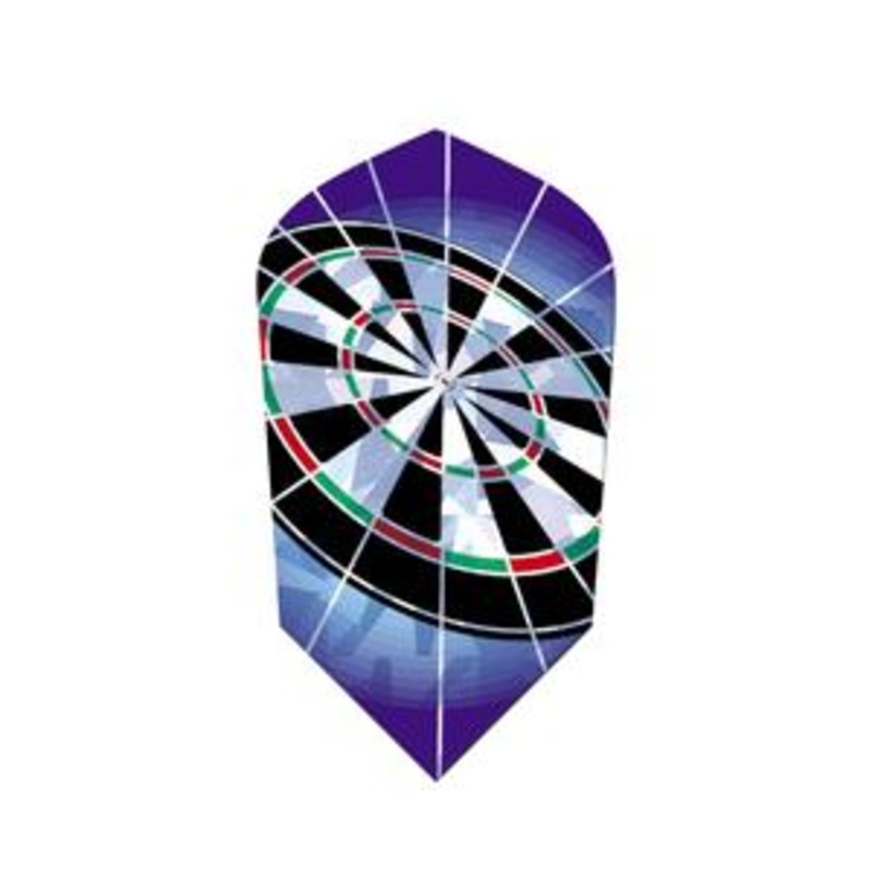 Poly Glitter Slim (Dartboard Blue)