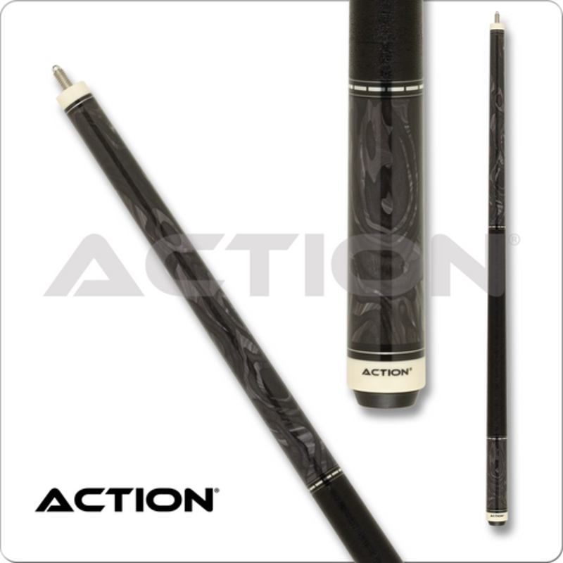 Action Fractal ACT162 Dark Smoke Pool Cue