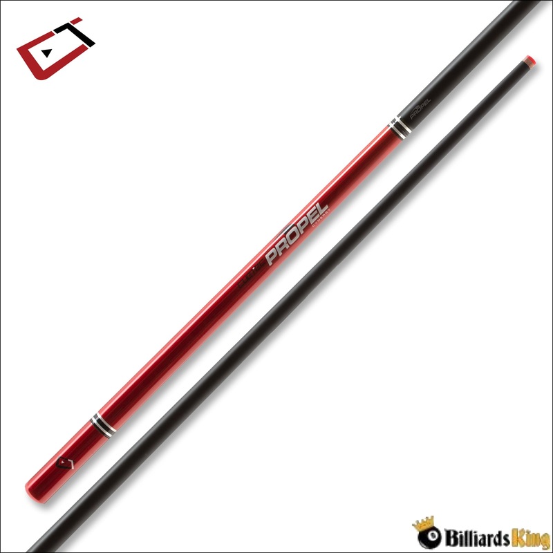 Cuetec Cynergy Propel Jump Cue – Ruby Red 95-140R