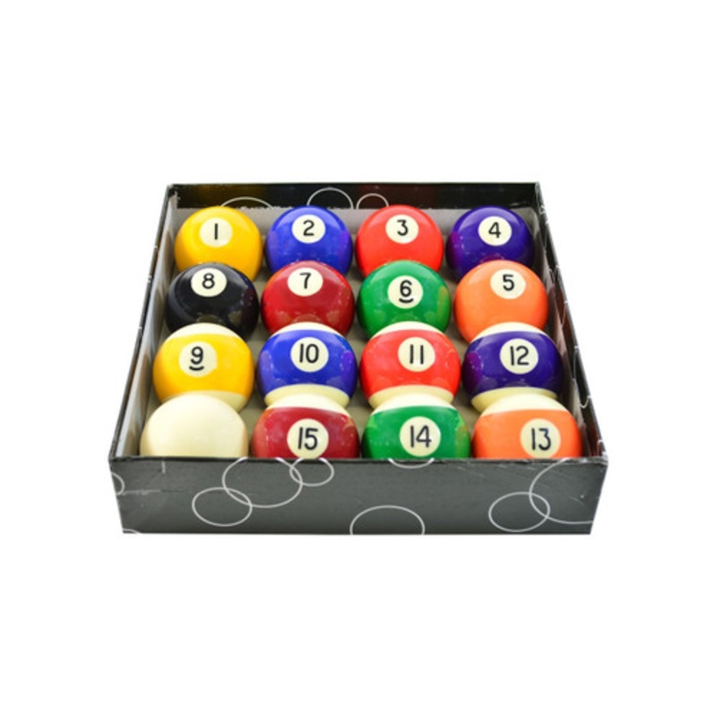 Economy Series 2-1/4 inch Billiard Ball Set