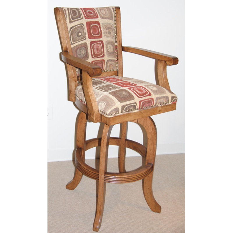Tobias Coco with Arms Stool