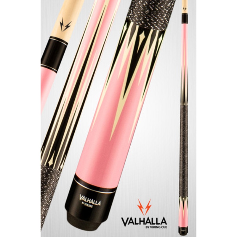 Valhalla VA302 Pink Graphic with Linen Wrap Cue