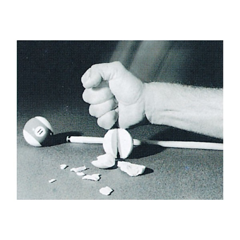 76cm x 61cm games room decor  poster FRUSTRATION smashed pool ball