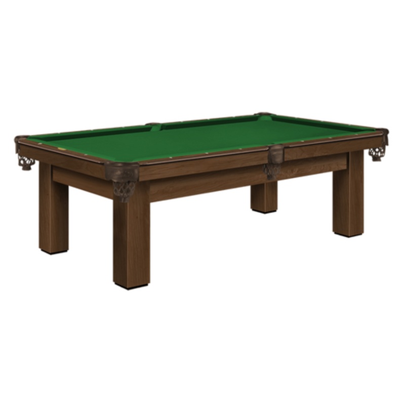 Olhausen Metro Traditional Pecan Pool Table FLOOR MODEL