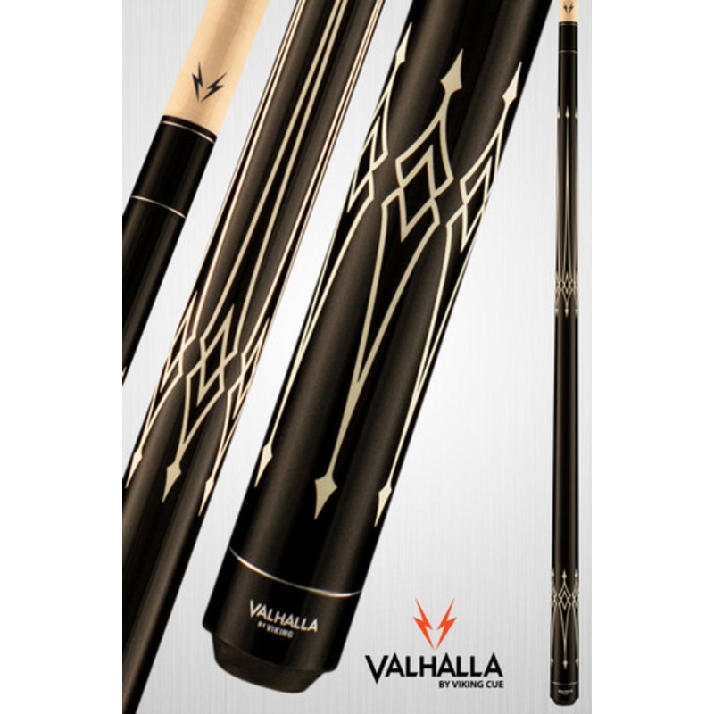 Valhalla VA222 Black Graphic Maple Cue