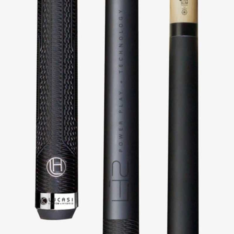 Lucasi Custom Matte Black & Titanium Hybrid LHC17 Cue