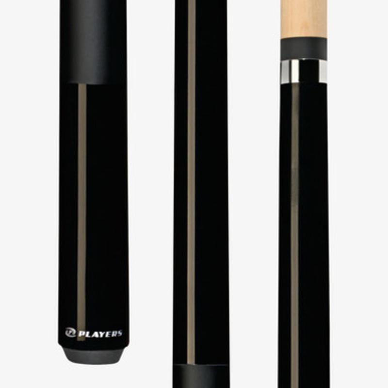 Players Midnight Black JB528 Heavy Hitter Jump Break Cue