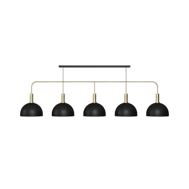 Prohibition Bootlegger 80 Metal 5 Shade Light
