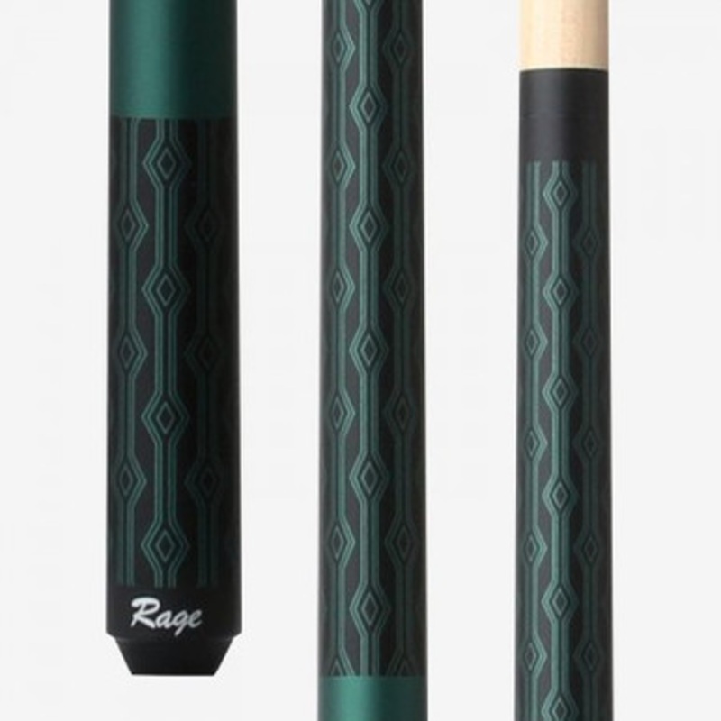 Rage Paint Pattern Series RG116 Cue – Matte Green