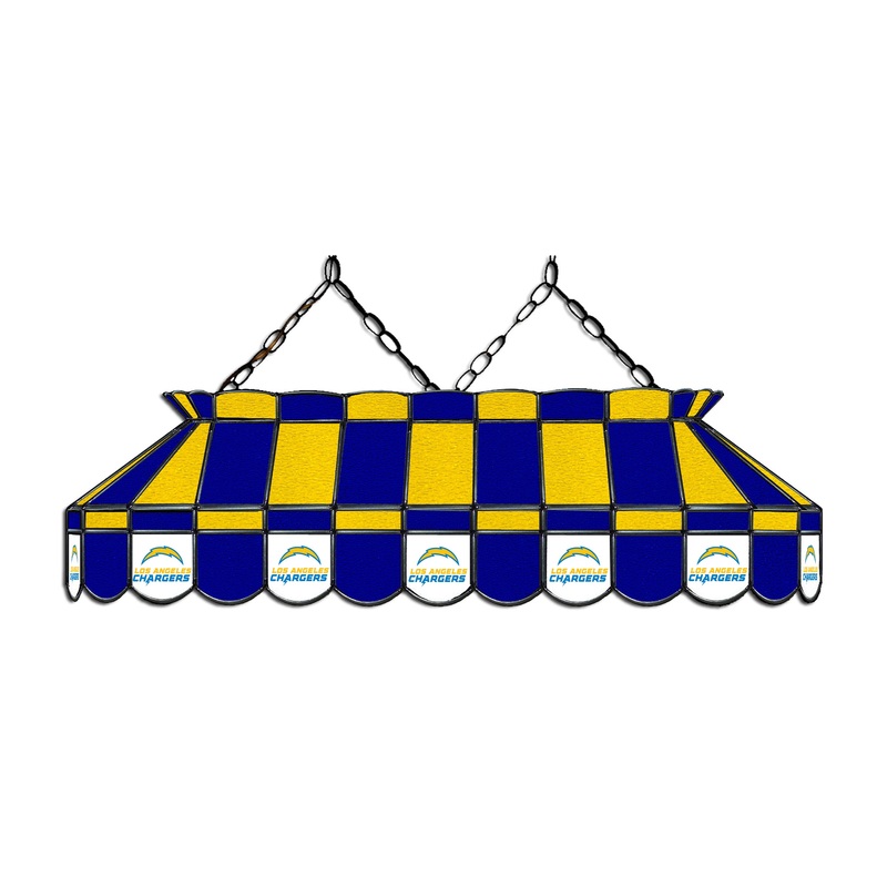 San Diego Chargers 40 Glass Lamp