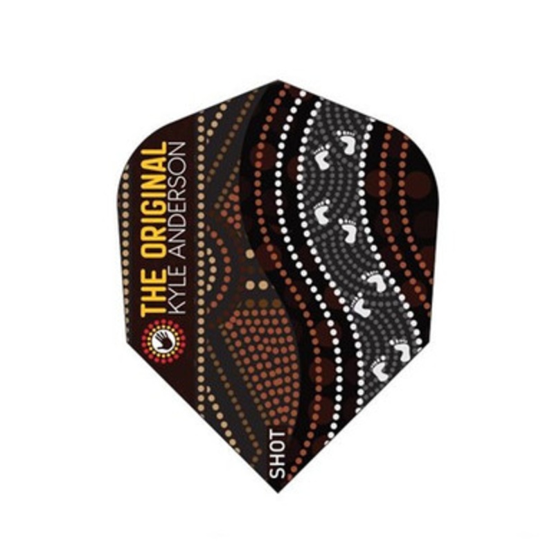 Shot Darts Kyle Anderson O.G. Flights – Small Standard