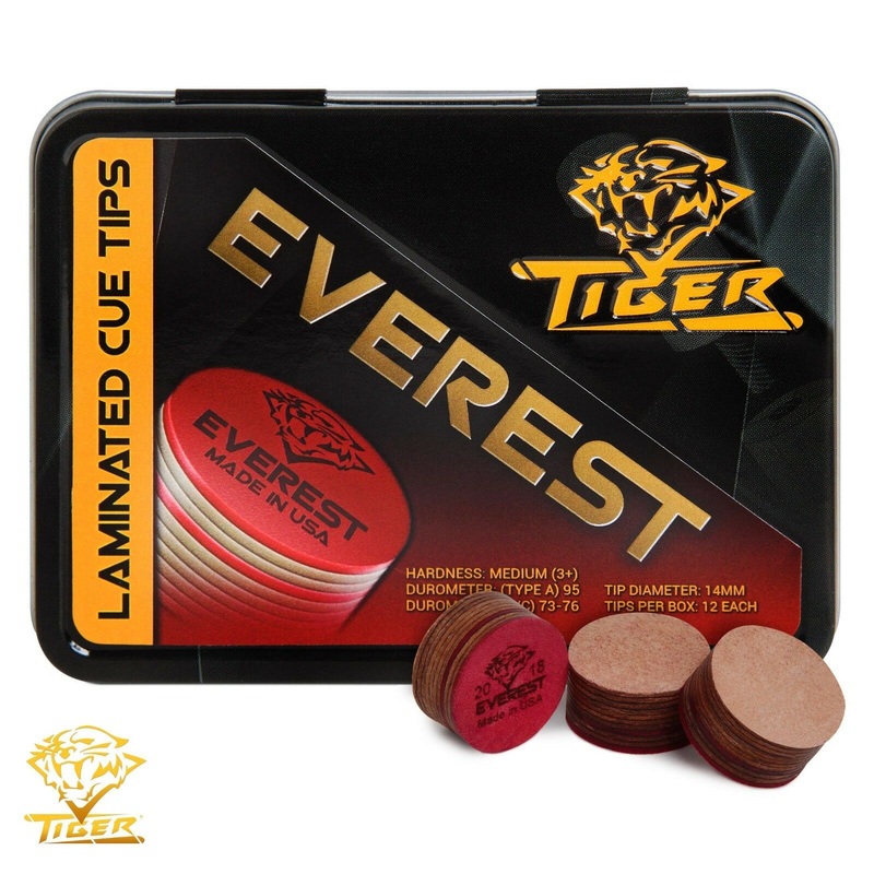 Tiger Everest Cue Tip 13mm Medium 1 pc