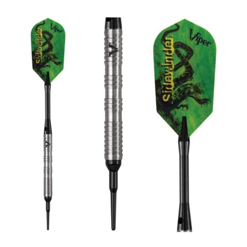 Viper Sidewinder Tungsten Soft Tip Darts Shark Fin Barrel