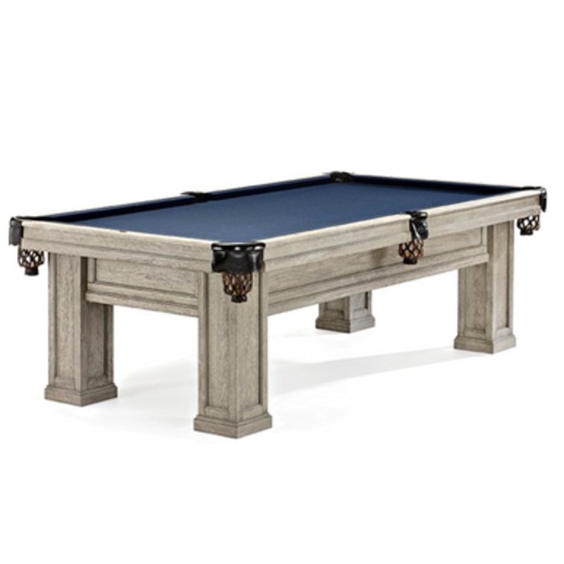 Oakland II Pool Table in Rustic Grey