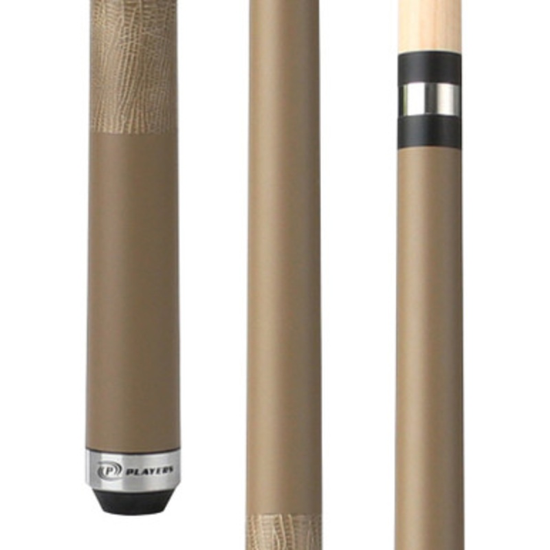 Players C709 Matte Paint Series Cue – Oak Beige