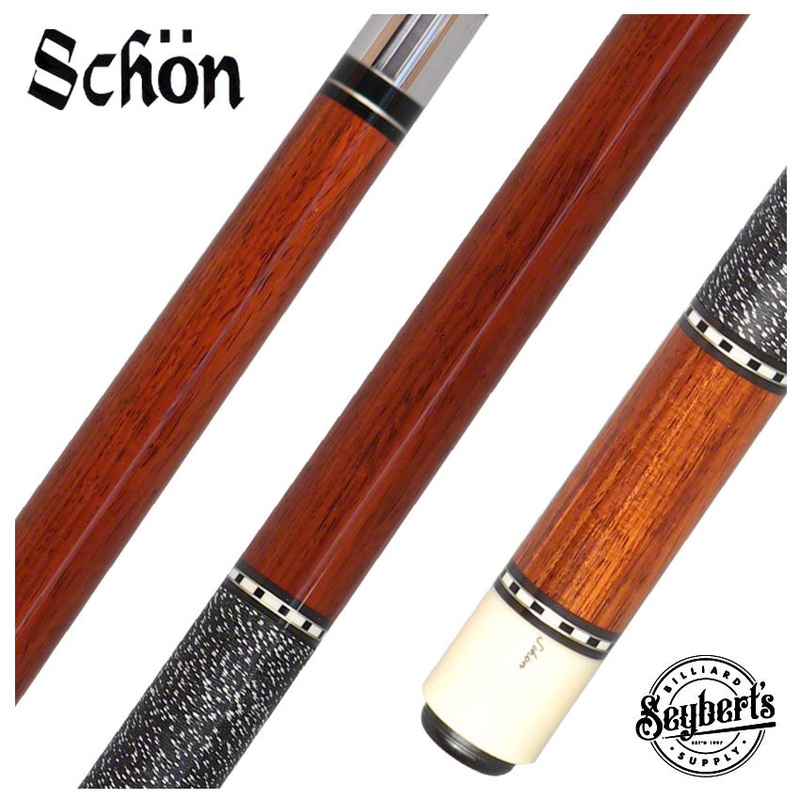 Schon STL Series Pool Cue – Bloodwood – STL1BLD