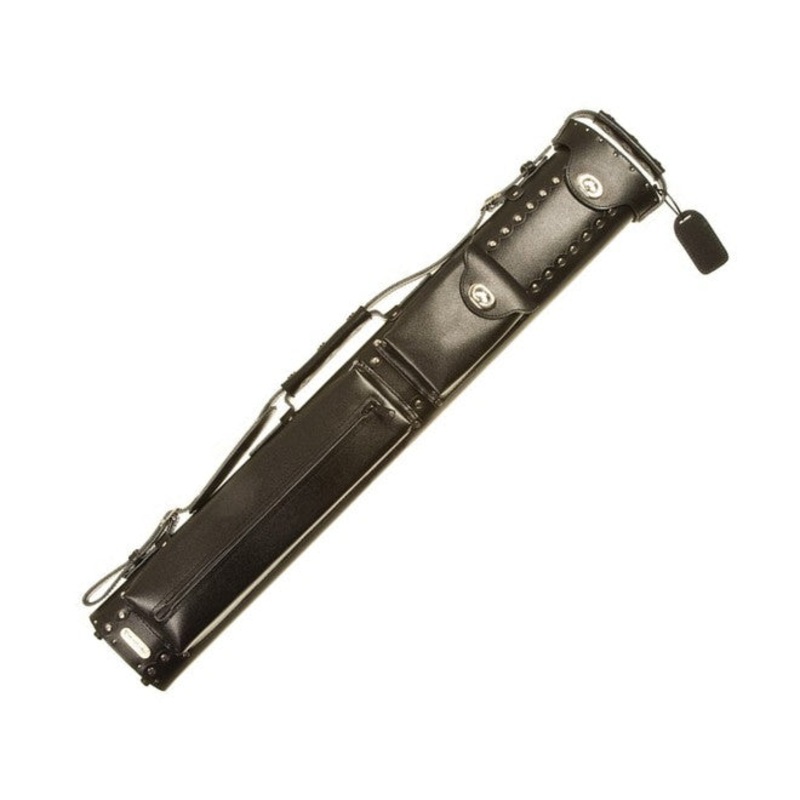 Vincitore/Win Grade A Black Leather 2×4 Hard Case