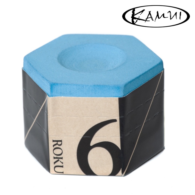 Kamui Roku Billiard Chalk Blue 1 pc