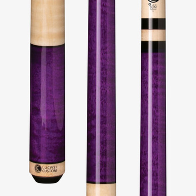 Lucasi Custom Purple Birdseye LZC6 Cue