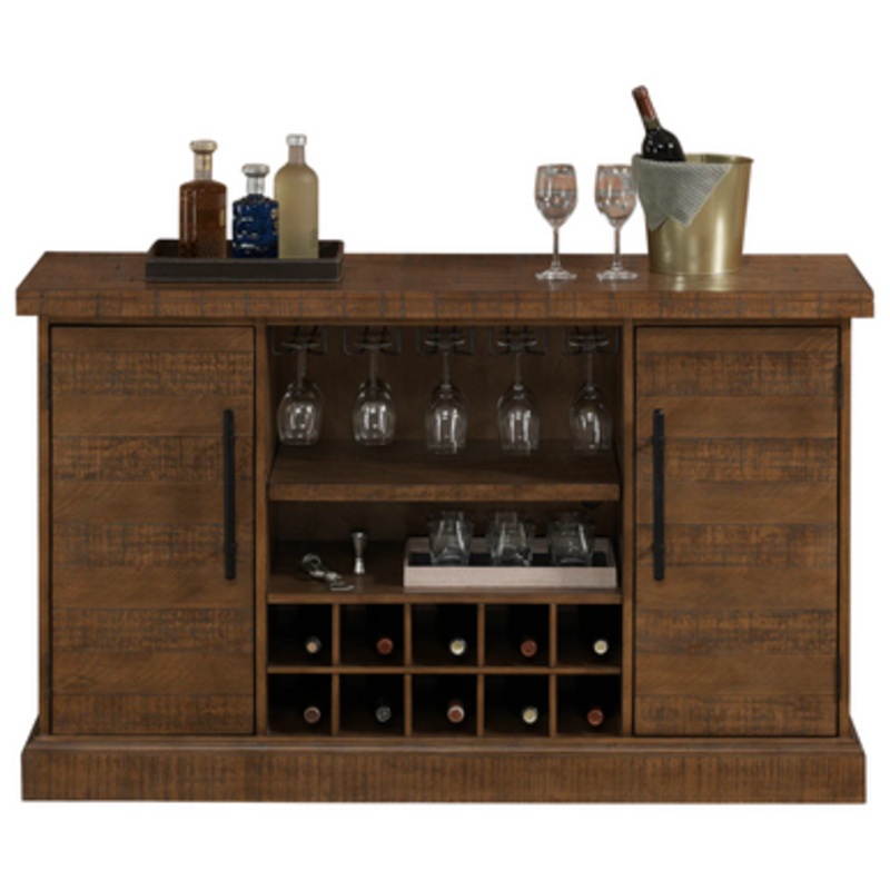 American Heritage Gateway Reclaimed Wine & Spirit Cabinet