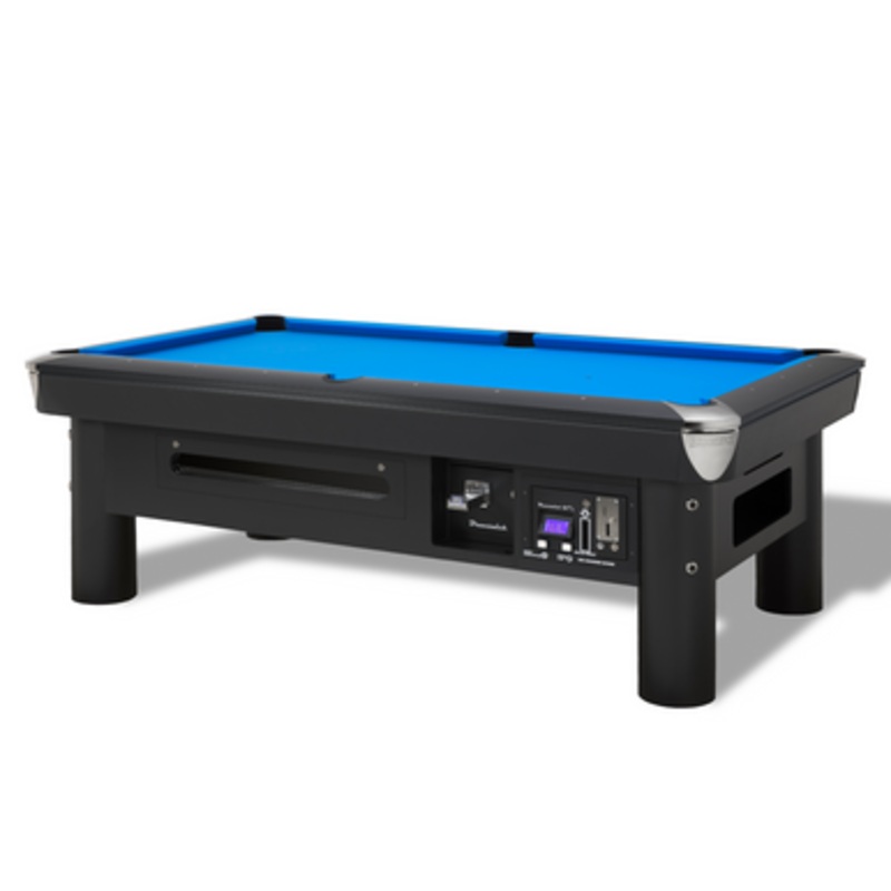 Gold Crown 7′ Pool Table w/ Push Coin Shute & Electronic Bill Acceptor