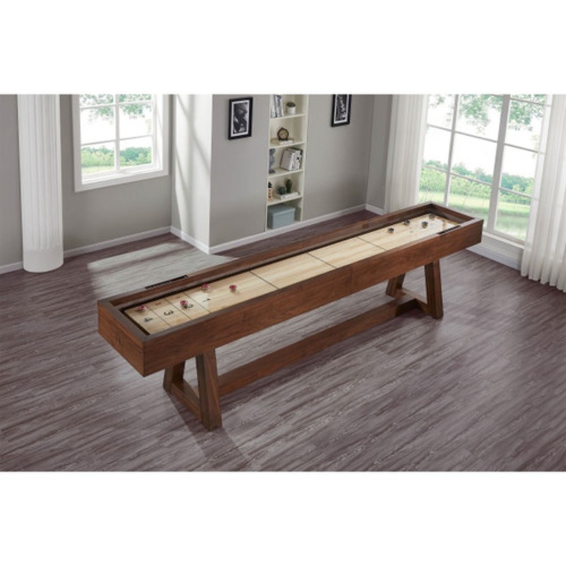 HB Home Aiden 12′ Shuffleboard Table