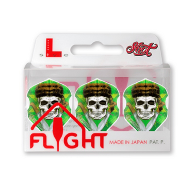 Shot Darts Wild Frontier Trapper Trio Flight Pack – L Style