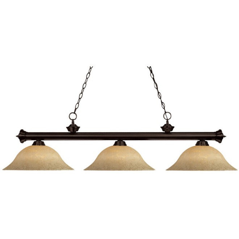 Z-Lite Riviera Bronze & Golden Mottle Table Light