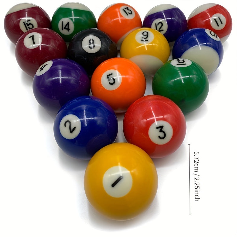 2.25 Inch Billiard Balls Set For Pool Tables