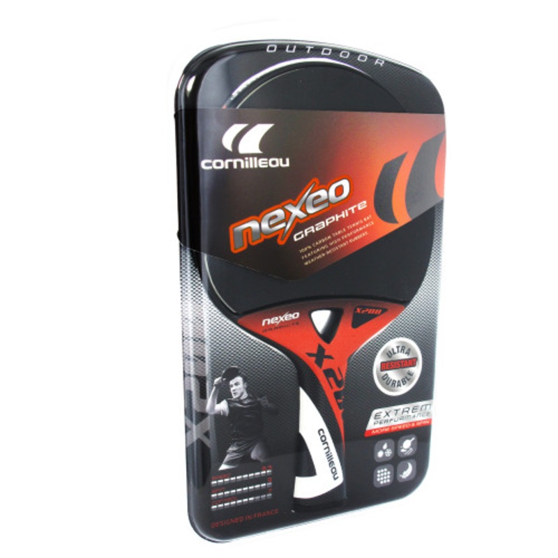 Cornilleau NEXEO X200 Graphite Weatherproof Table Tennis Racket