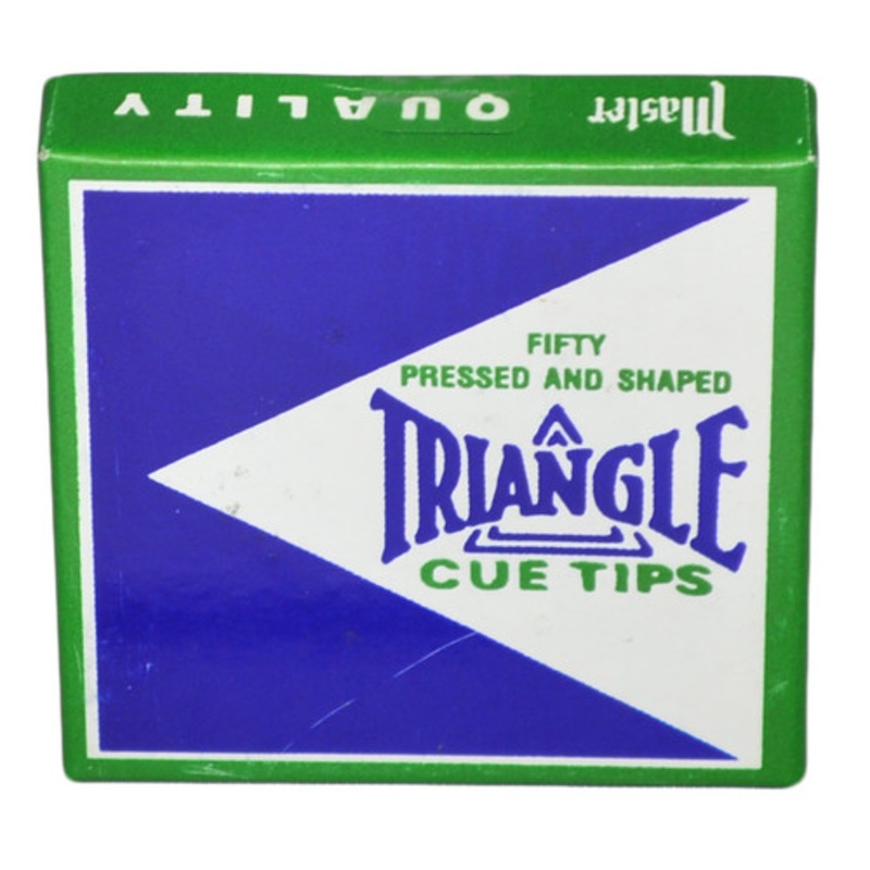 Tweeten Triangle 13mm Cue Tips, Box of 50