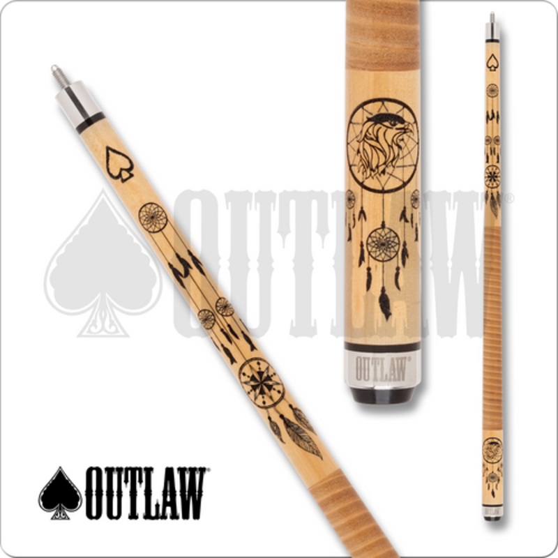 Outlaw OL56 Dreamcatcher Pool Cue