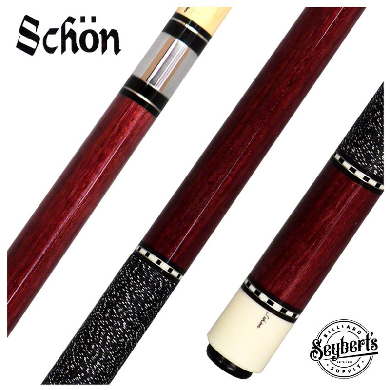 Schon STL Series Exotic Purple Heart Wood Pool Cue – STL1P