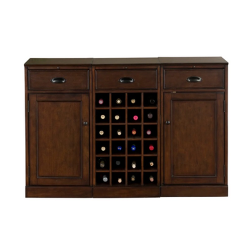 American Heritage Natalia Navajo Wine & Spirit Cabinet