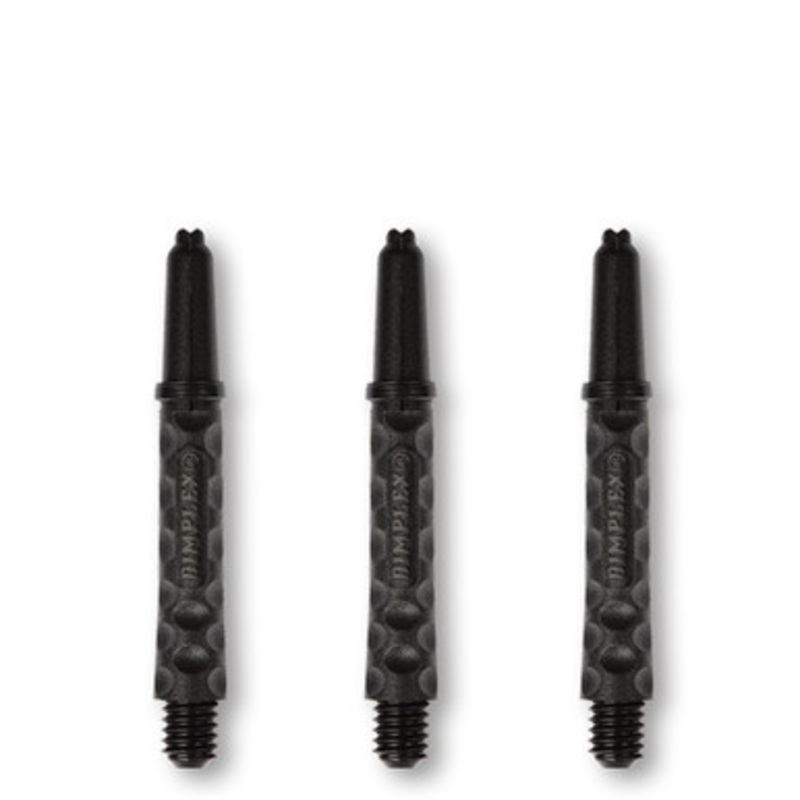 Dart World Dimplex Black Shafts – Short