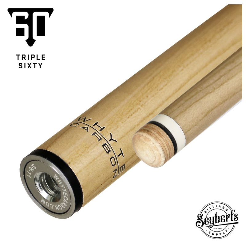 Triple 60 Whyte Carbon 3/8 x 11 Thread Wood Grain Carbon Play Shaft