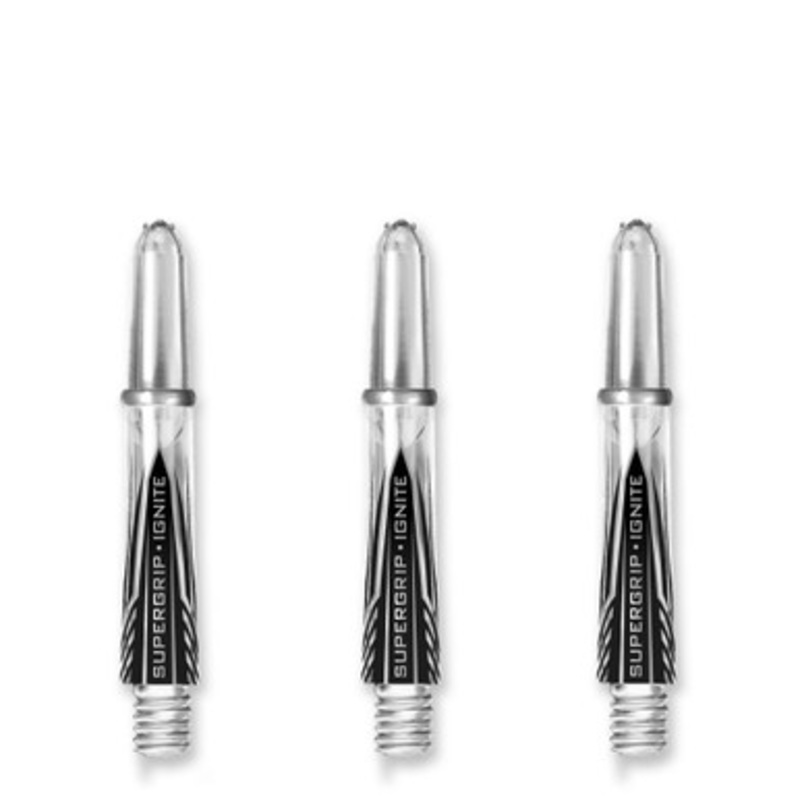 Dart World Supergrip Ignite Clear Shaft – Short