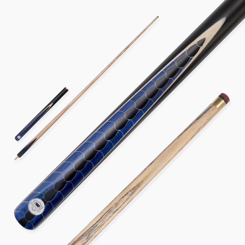 Pro 147 Dragon Scale 3/4 jointed ash cue BLUE