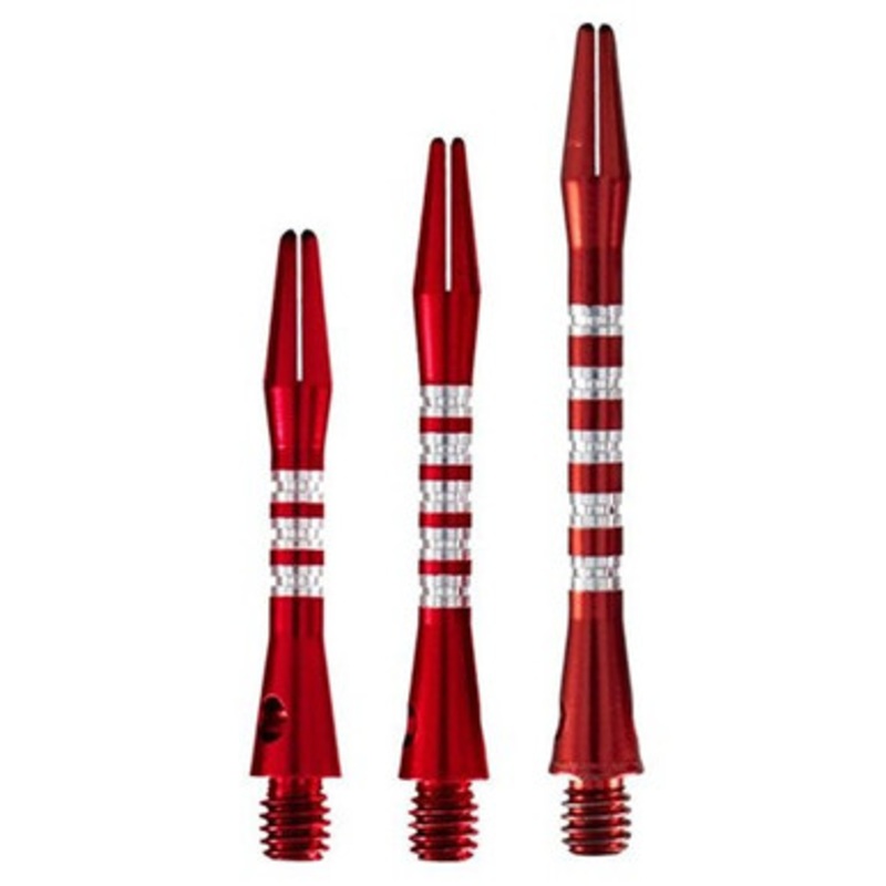 Shot Darts Aluminium Anodised Pyramid Red Shaft