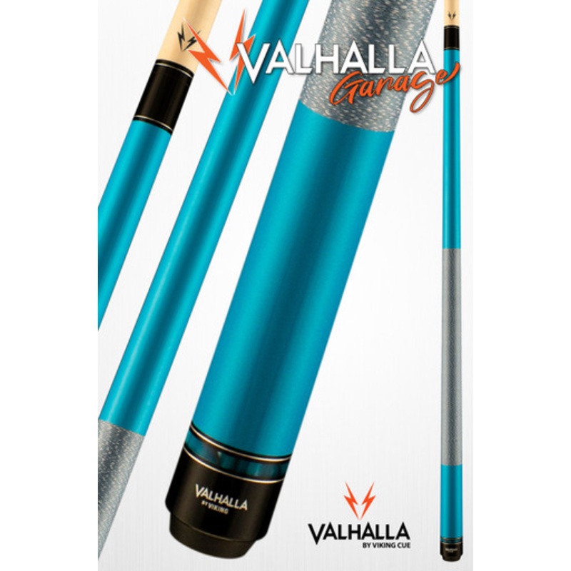 Viking Valhalla VG023 Teal Pearl with Linen Wrap Cue